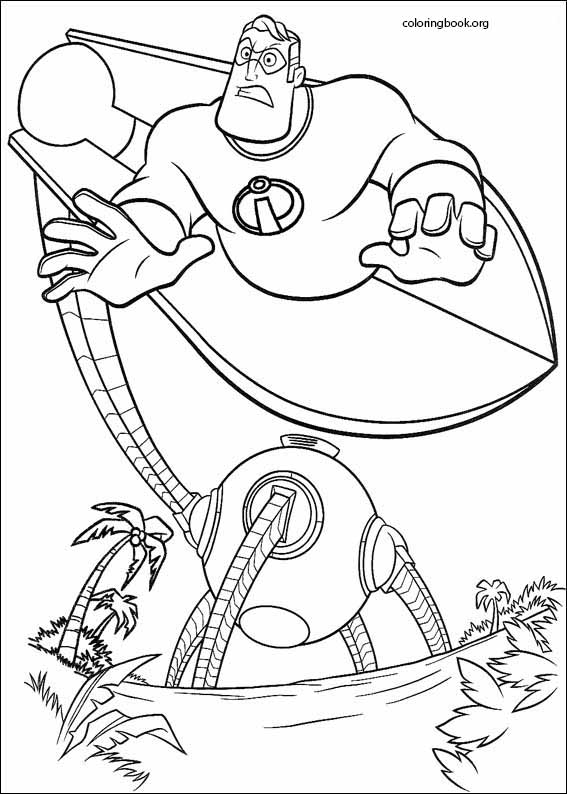 The Incredibles coloring page (042)