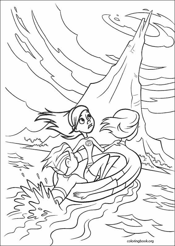 The Incredibles coloring page (043)