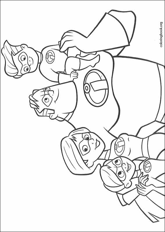The Incredibles coloring page (047)