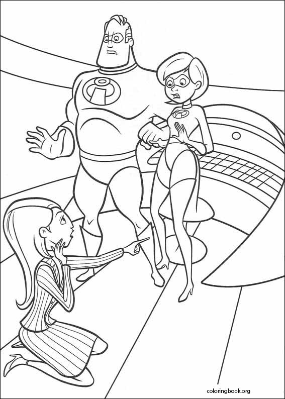 The Incredibles coloring page (052)