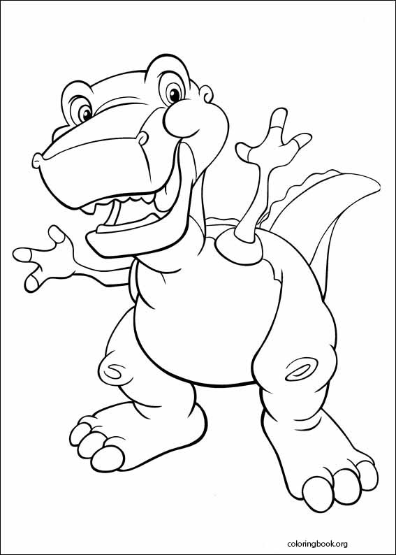 The Land Before Time coloring page (023)