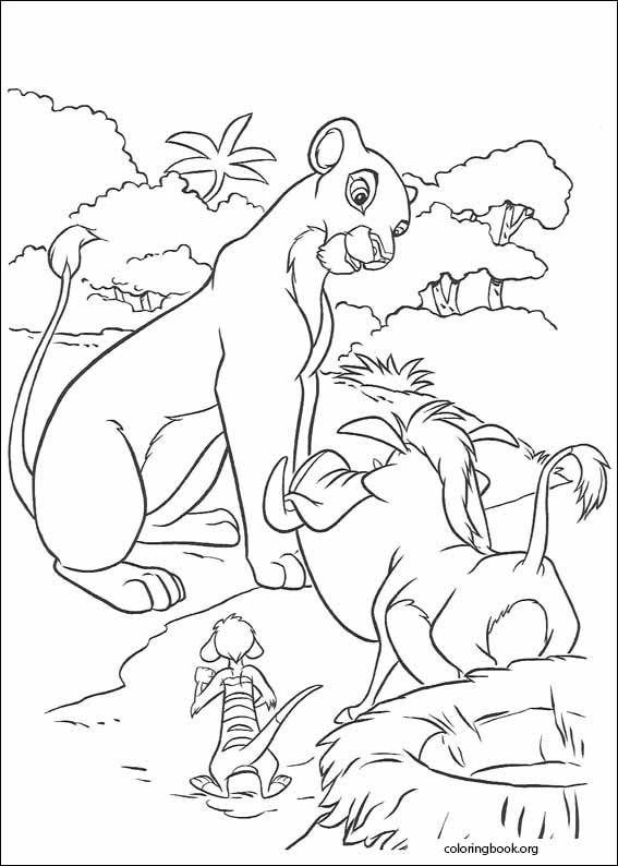 The Lion King coloring page (009)
