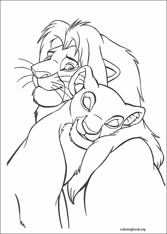 The Lion King coloring page (012)