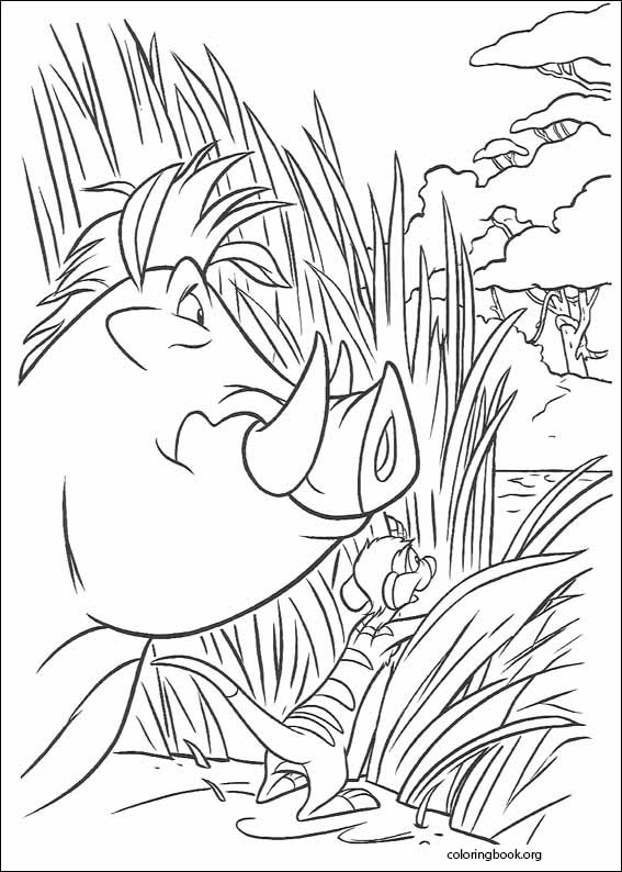 The Lion King coloring page (013)