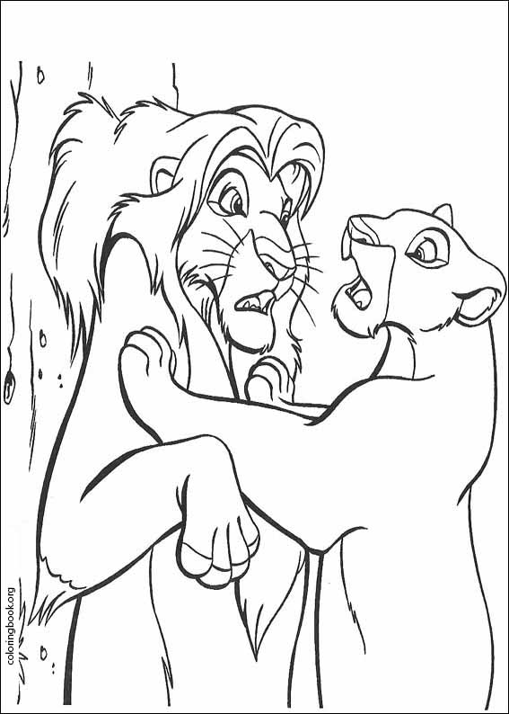 The Lion King coloring page (014)