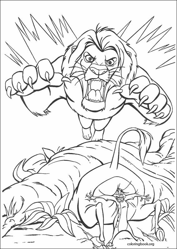 The Lion King coloring page (015)