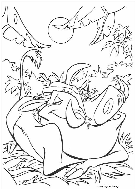 The Lion King coloring page (025)