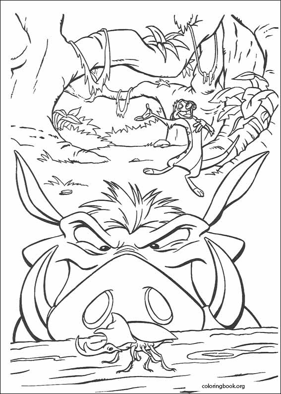 The Lion King coloring page (026)