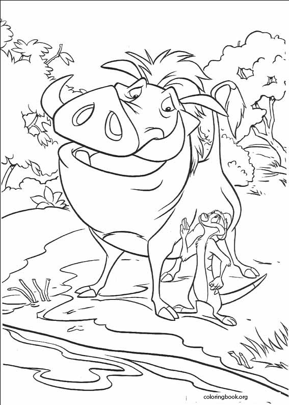 The Lion King coloring page (035)