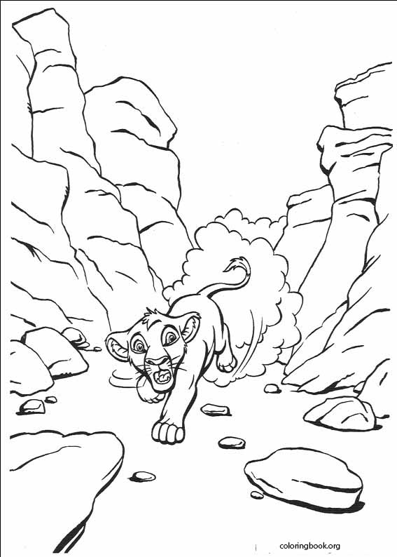 The Lion King coloring page (036)