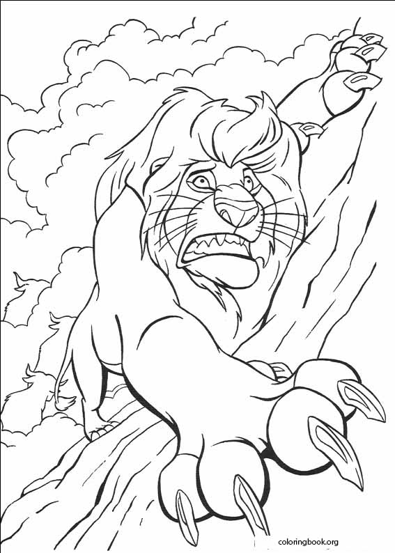 The Lion King coloring page (038)