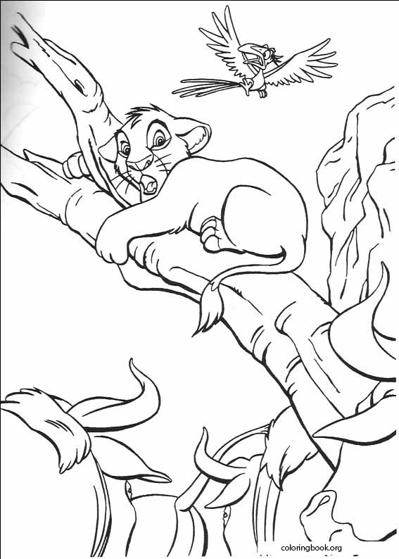 The Lion King coloring page (040)