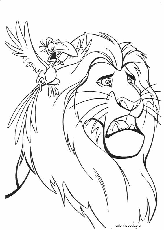 The Lion King coloring page (041)