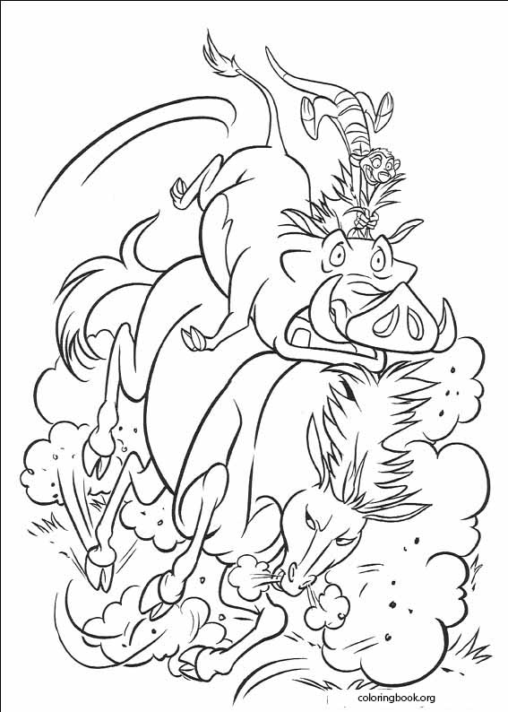 The Lion King coloring page (042)
