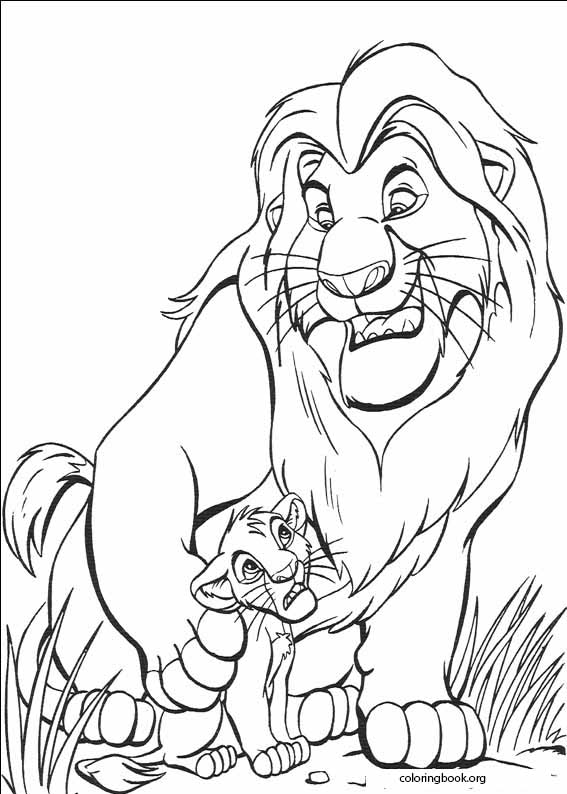 The Lion King coloring page (046)