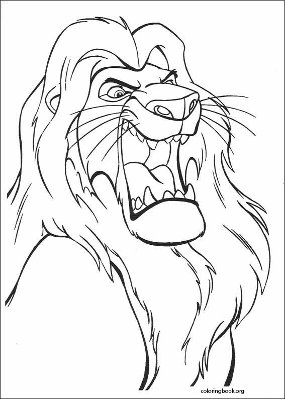 The Lion King coloring page (049)