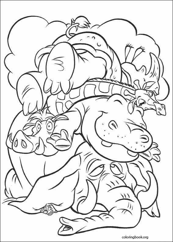 The Lion King coloring page (052)