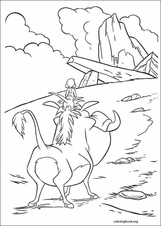 The Lion King coloring page (055)