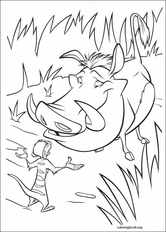 The Lion King coloring page (056)