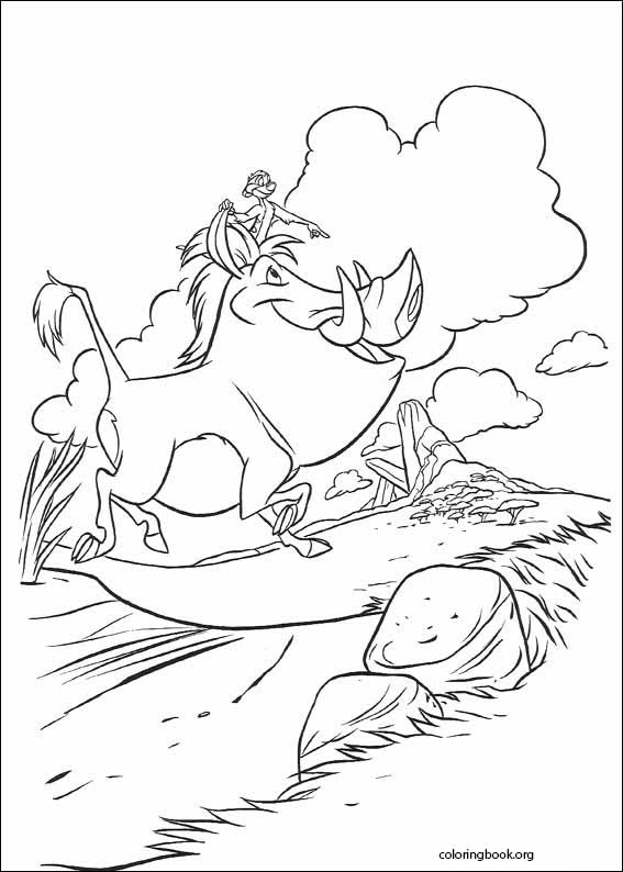 The Lion King coloring page (057)