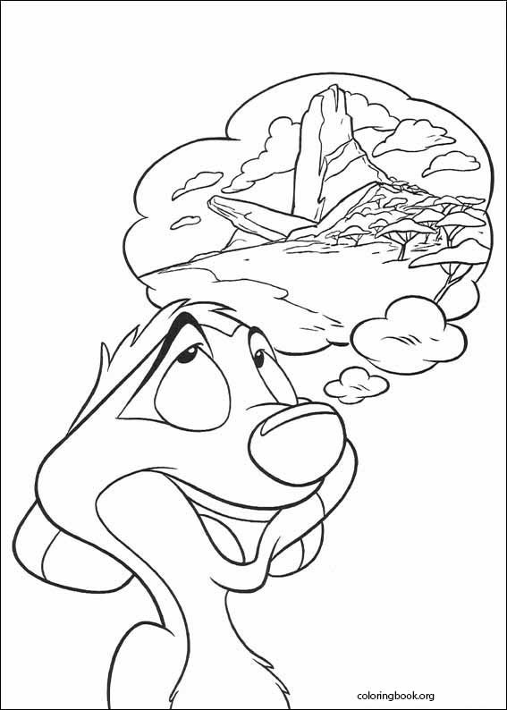 The Lion King coloring page (058)