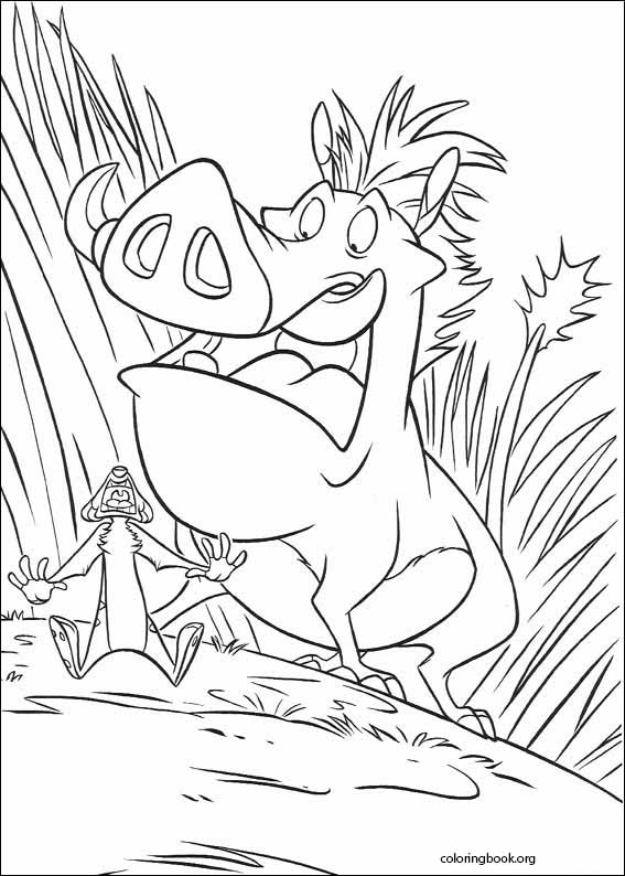 The Lion King coloring page (059)