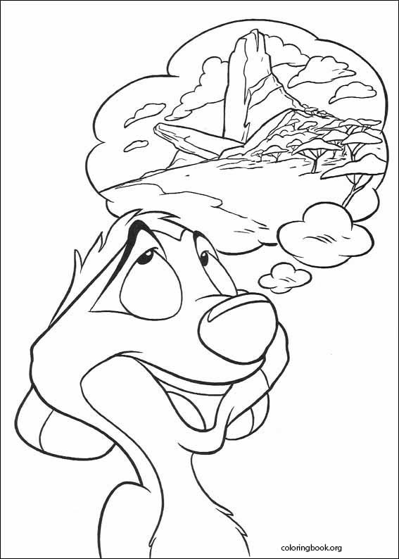 The Lion King coloring page (060)