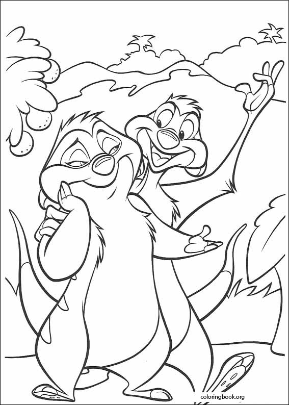 The Lion King coloring page (071)