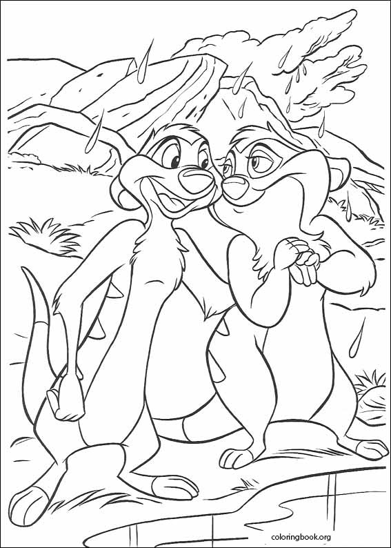 The Lion King coloring page (072)