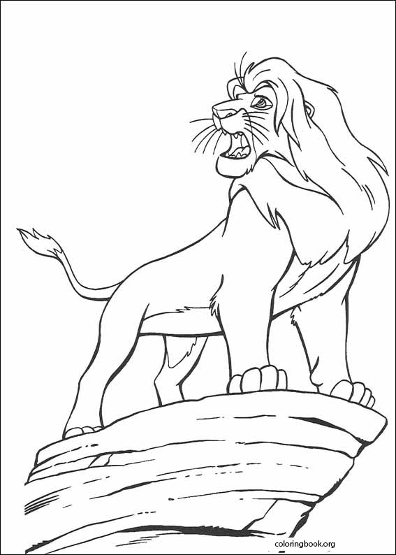 The Lion King coloring page (074)