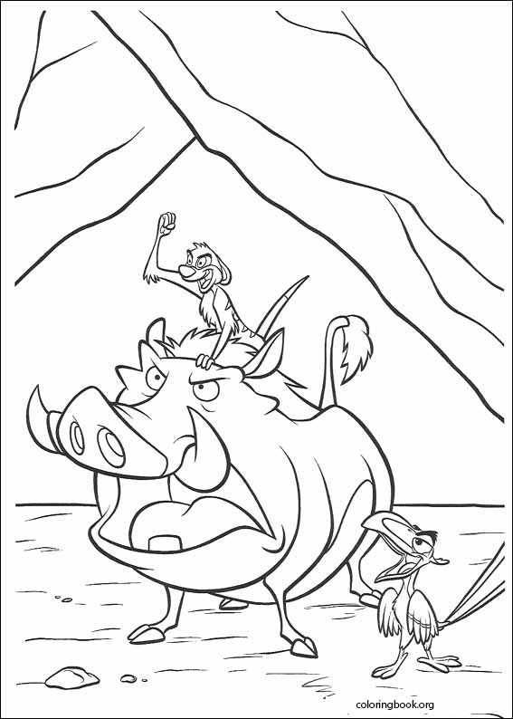 The Lion King coloring page (078)