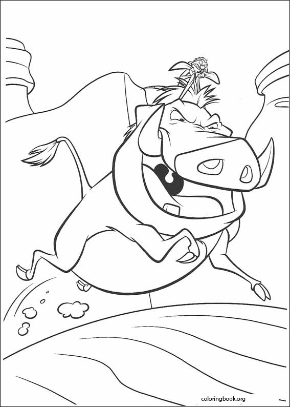 The Lion King coloring page (079)