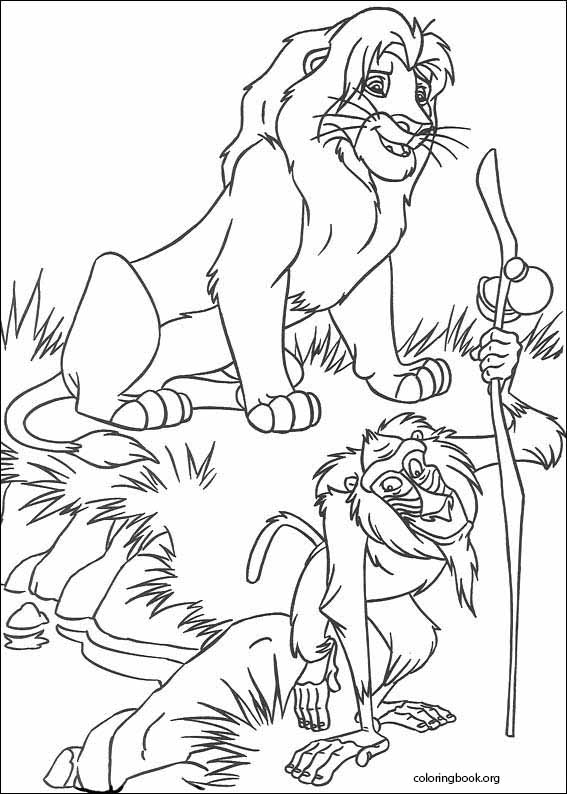 The Lion King coloring page (080)