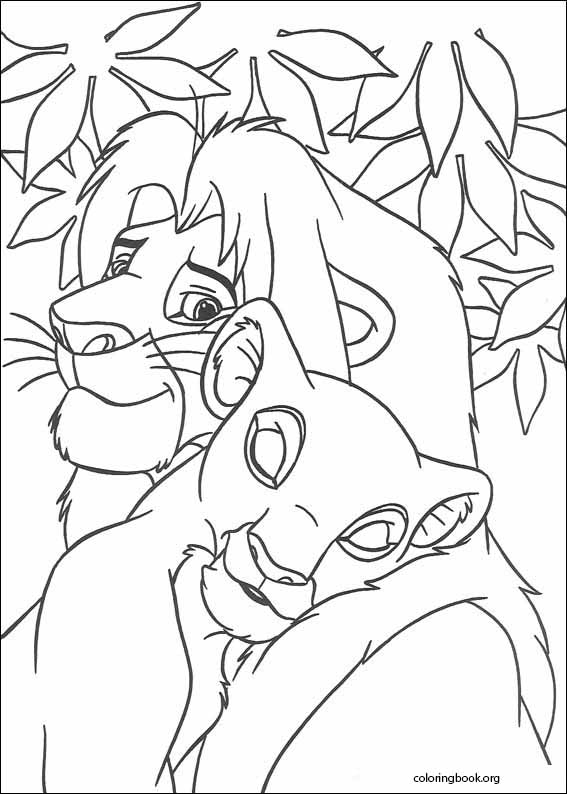 The Lion King coloring page (081)