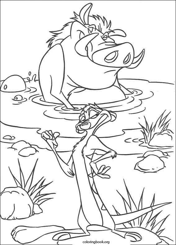 The Lion King coloring page (082)