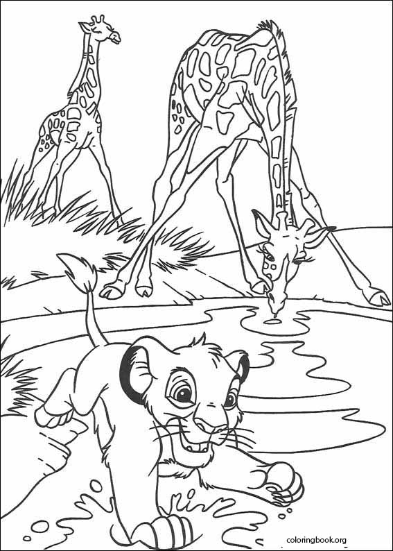 The Lion King coloring page (083)