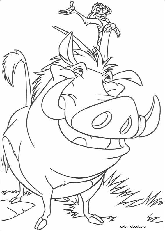 The Lion King coloring page (084)