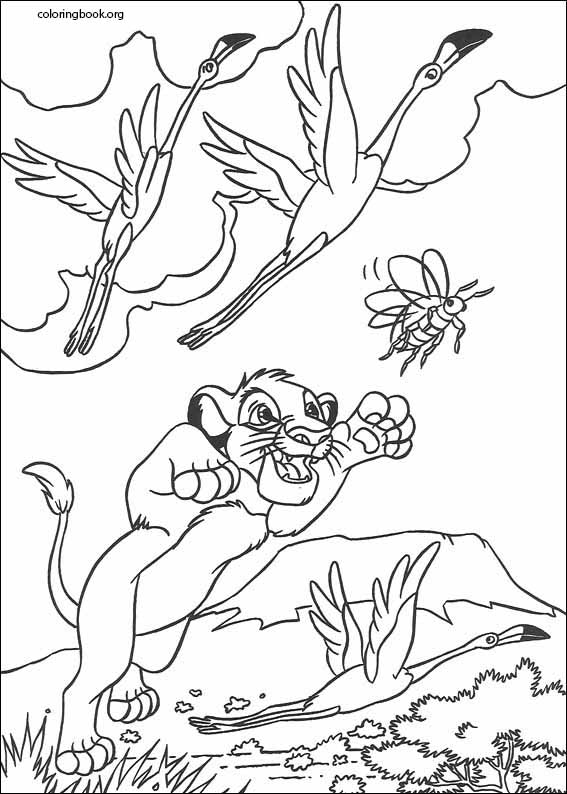The Lion King coloring page (085)