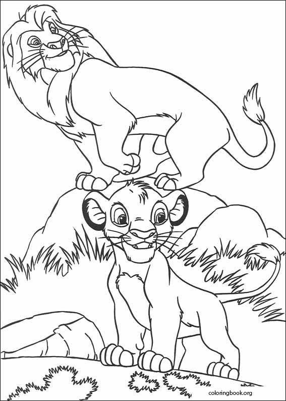 The Lion King coloring page (086)