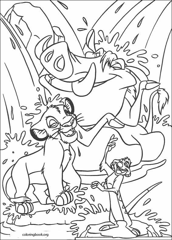 The Lion King coloring page (089)