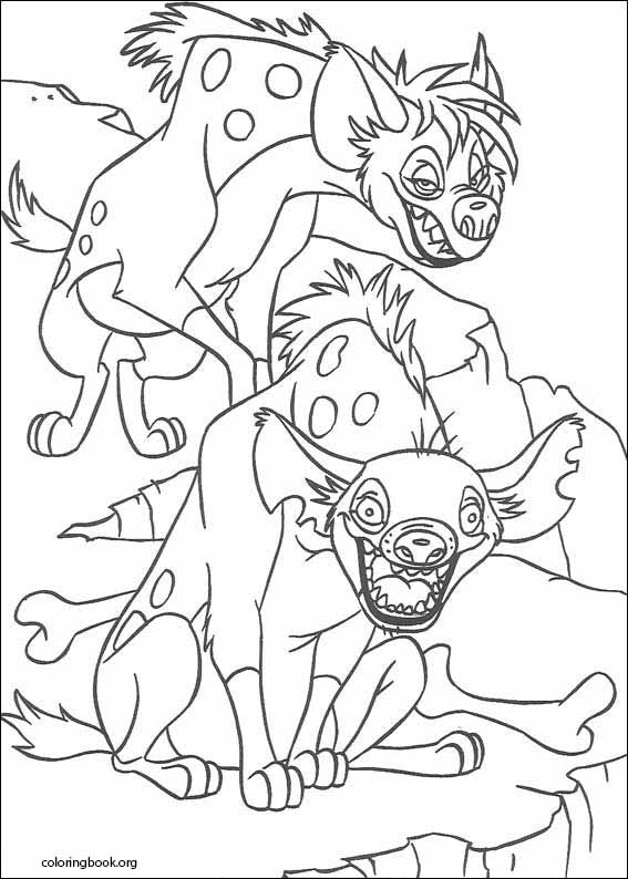 The Lion King coloring page (090)