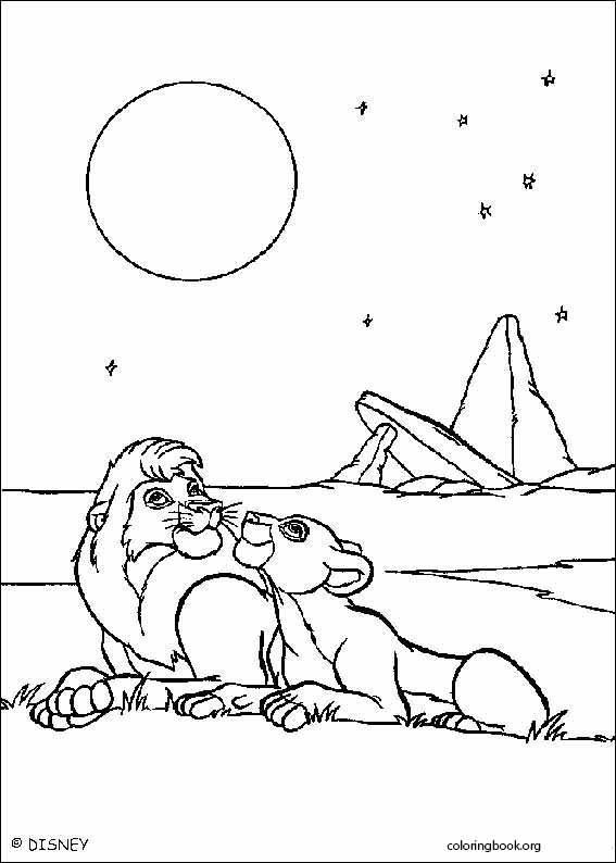 The Lion King coloring page (093)