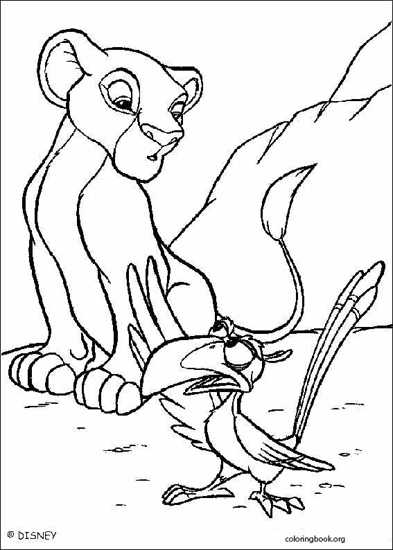 The Lion King coloring page (094)