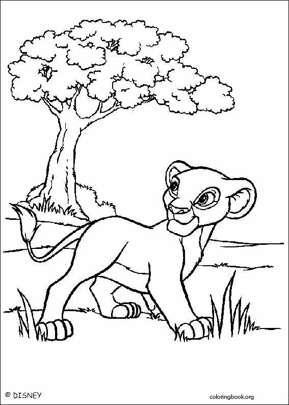 The Lion King coloring page (100)