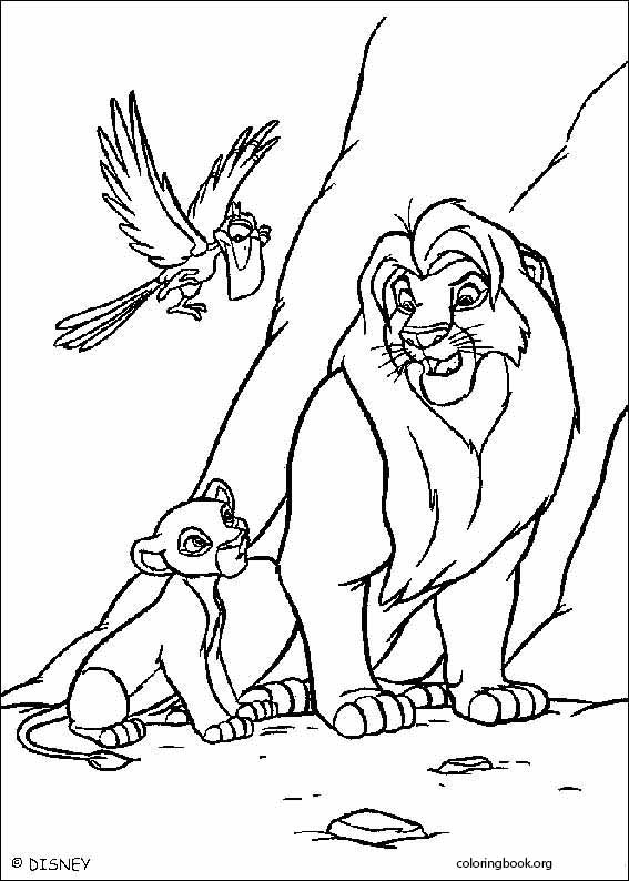 The Lion King coloring page (101)