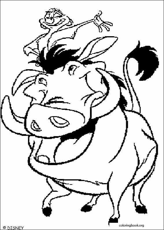 The Lion King coloring page (109)