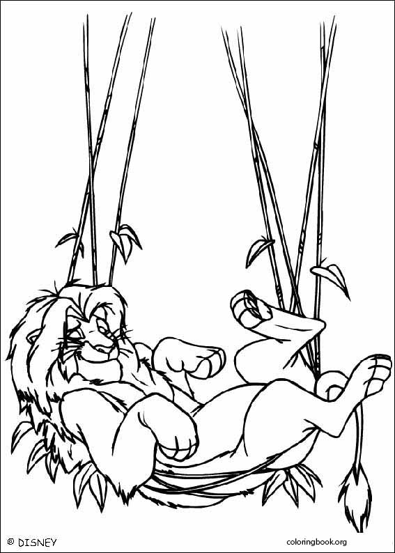 The Lion King coloring page (111)