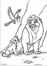 The Lion King coloring page (092)