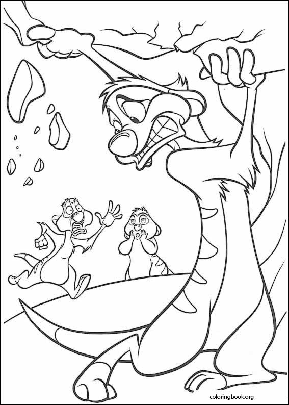 The Lion King 3 coloring page (004)