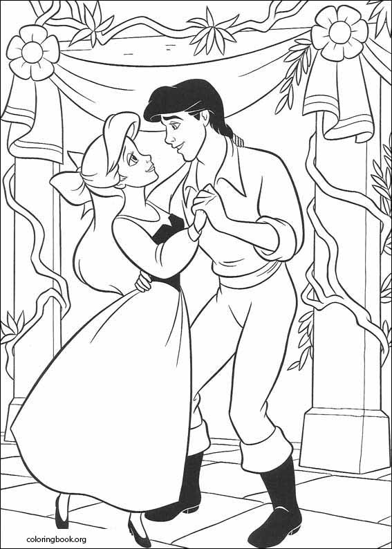 The Little Mermaid coloring page (005)